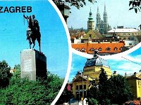 Razglednica Zagreb 1997. godine